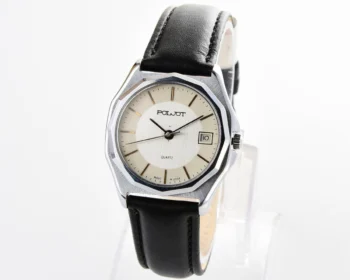 Soviet Poljot watch with quartz movement