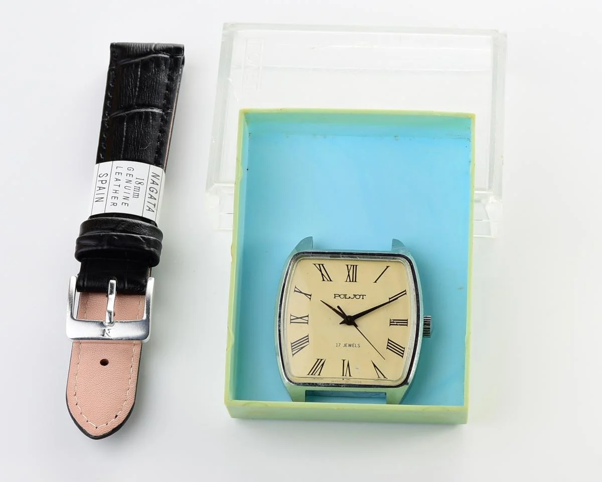 Soviet Poljot mechanical wrist watch