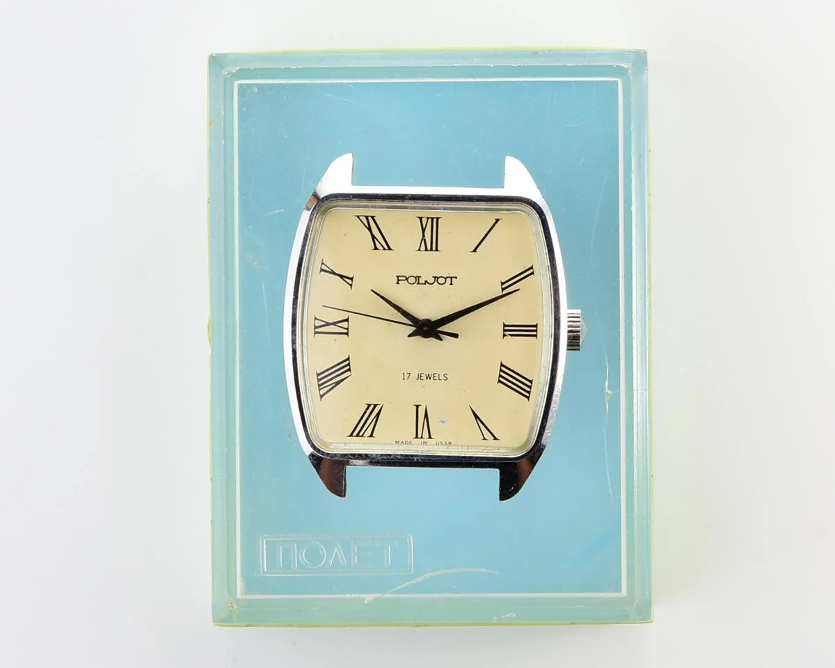 Soviet Poljot mechanical wrist watch