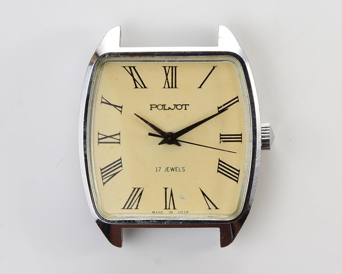 Soviet Poljot mechanical wrist watch