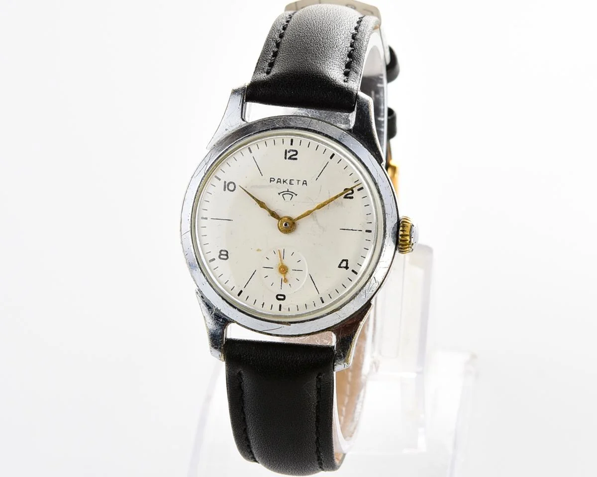 Vintage Soviet Raketa mechanical watch