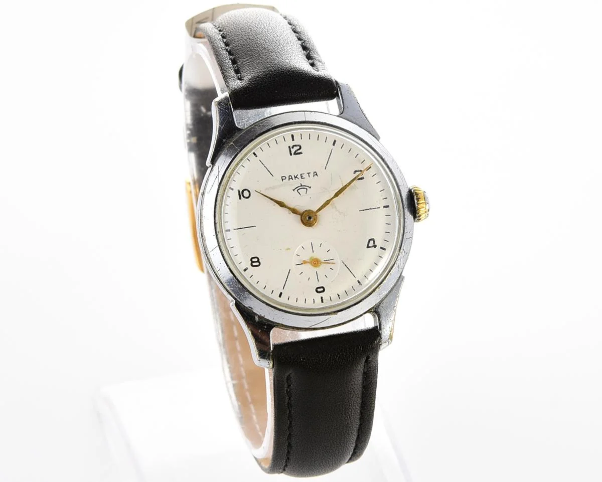 Vintage Soviet Raketa mechanical watch