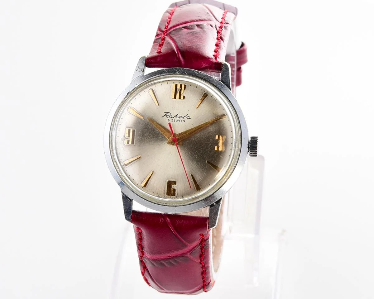 Soviet Raketa vintage mechanical watch