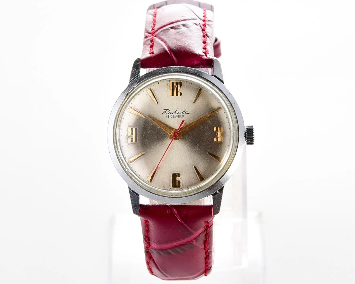 Soviet Raketa vintage mechanical watch