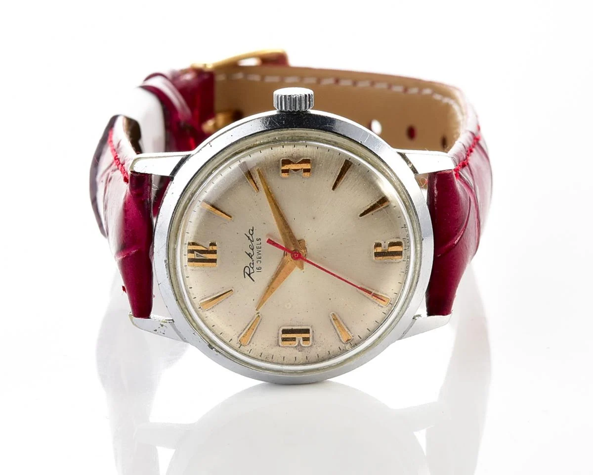 Soviet Raketa vintage mechanical watch