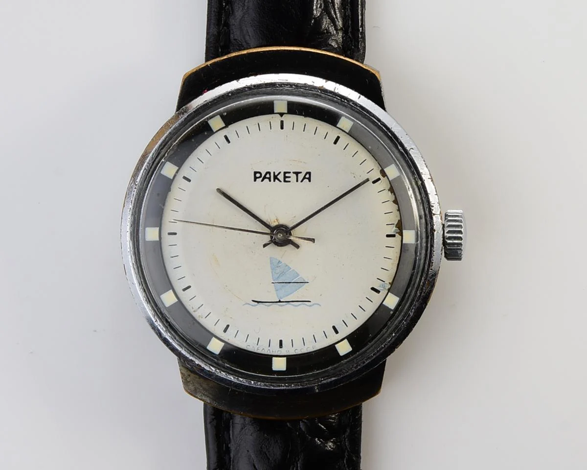 Soviet Raketa vintage mechanical watch