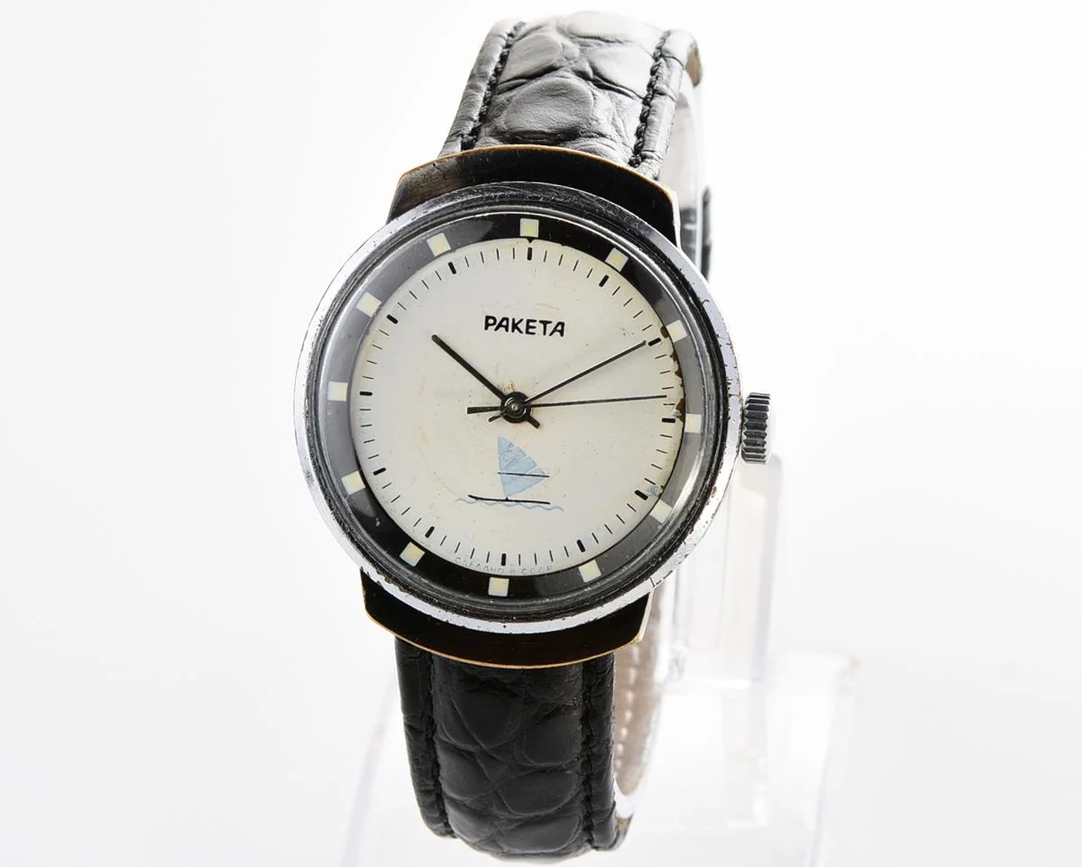 Soviet Raketa vintage mechanical watch