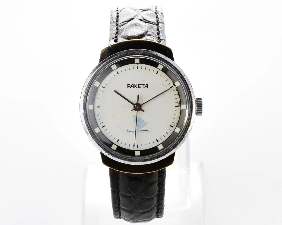 Soviet Raketa vintage mechanical watch