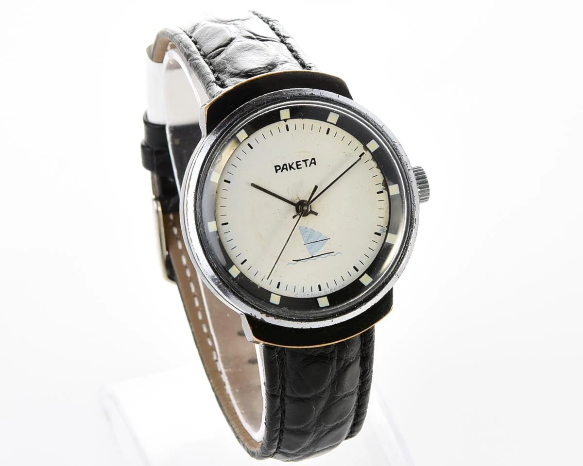 Soviet Raketa vintage mechanical watch
