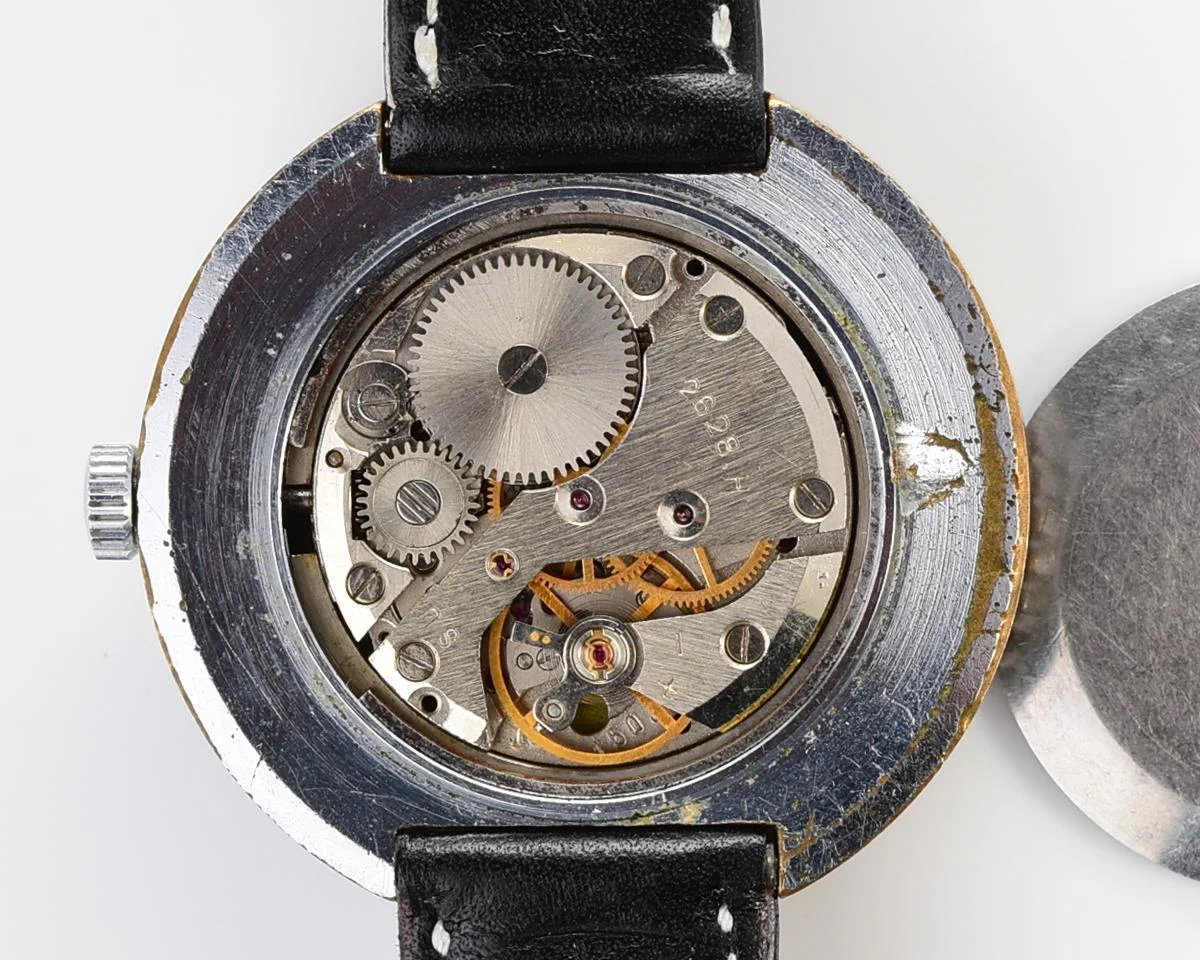 Vintage mechanical Raketa Goroda(Cities) world time watch