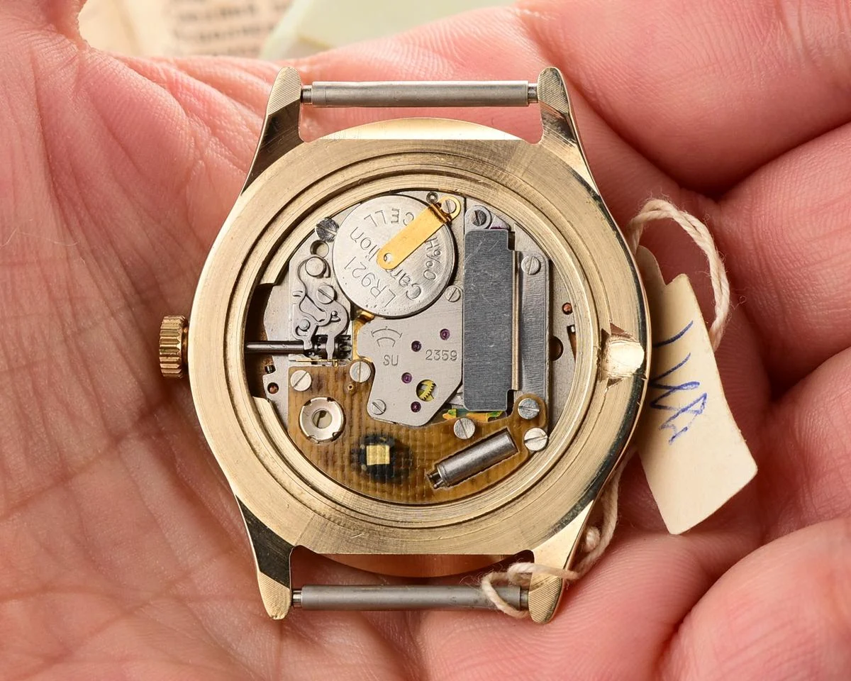 TIME CAPSULE: Vintage Soviet Sekonda (Raketa) Moon Phases quartz watch, New Old Stock (NOS)!