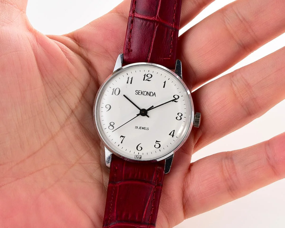 Soviet Sekonda vintage wrist watch