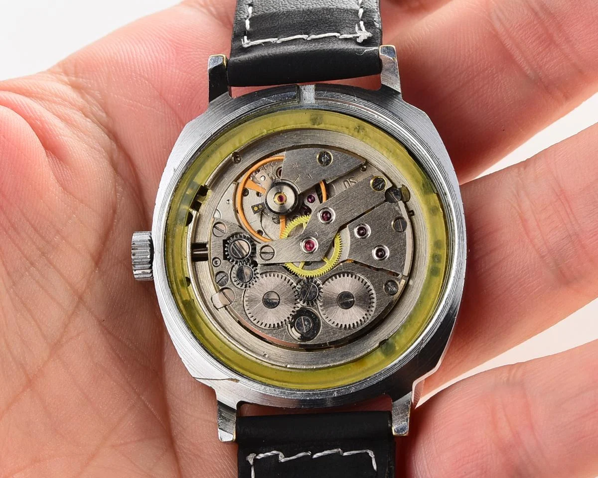 Slava Soviet mechanical vintage watch