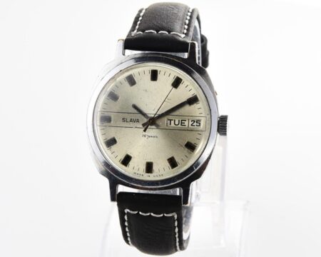 Slava soviet mechanical vintage watch