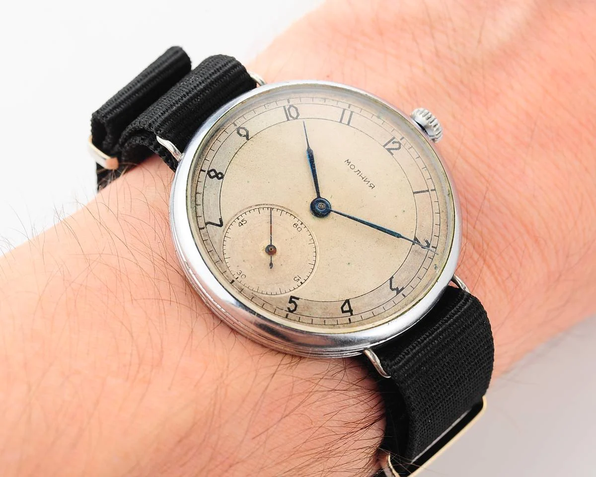 watch Molniya pocket wrist ChK-6 1-53 7470-0050