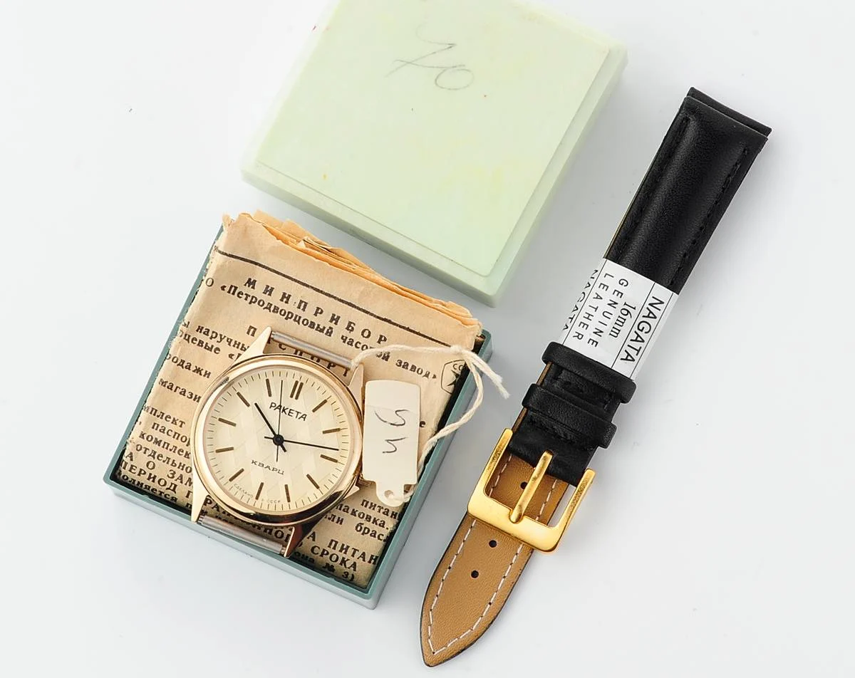 TIME CAPSULE: Vintage Soviet Raketa quartz watch, New Old Stock (NOS)!
