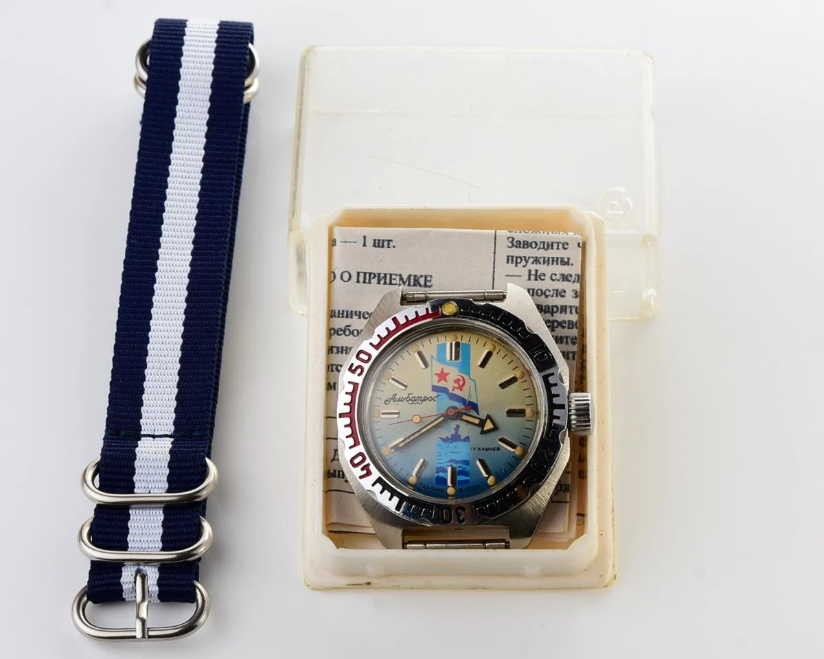TIME CAPSULE: Mechanical watch Vostok Amphibia – Albatros, New Old Stock (NOS)!