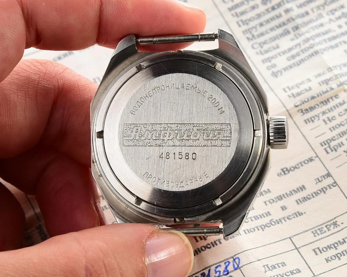 TIME CAPSULE: Mechanical watch Vostok Amphibia – Albatros, New Old Stock (NOS)!