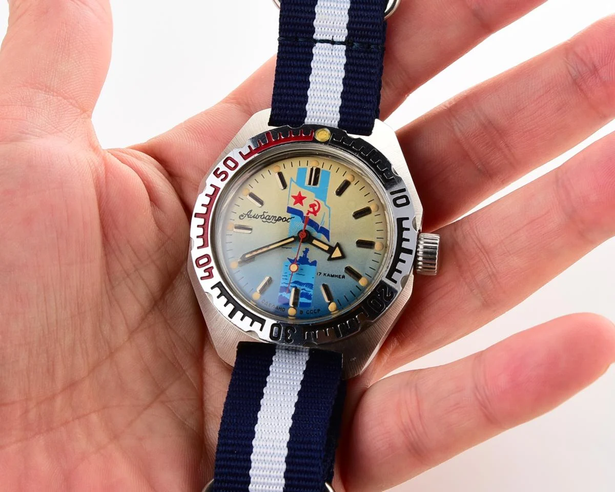 TIME CAPSULE: Mechanical watch Vostok Amphibia – Albatros, New Old Stock (NOS)!