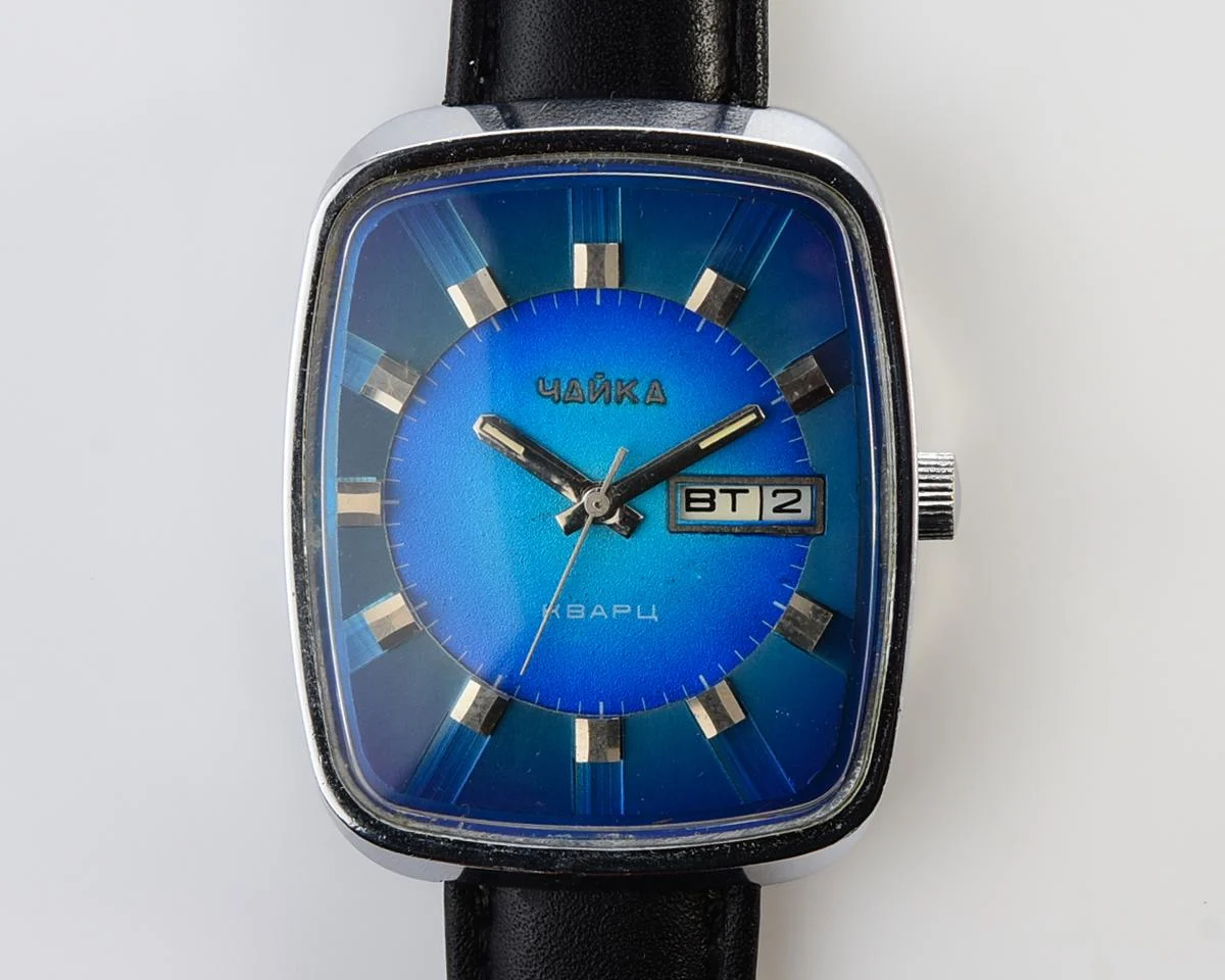 Impressive large Chaika "Resonator" quartz watch