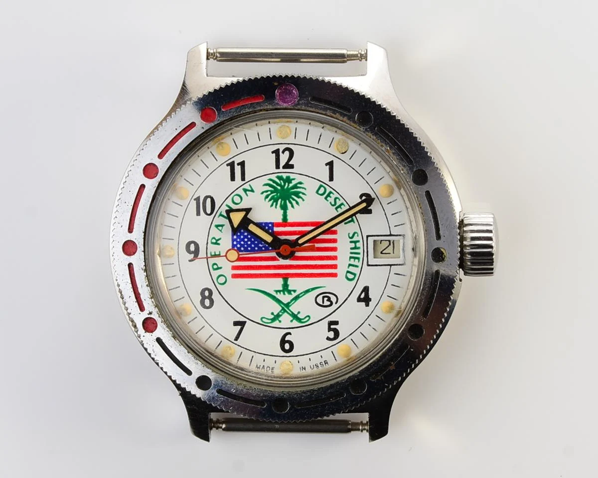 Vostok Amphibia Operation Desert Shield with automatic self winding movement