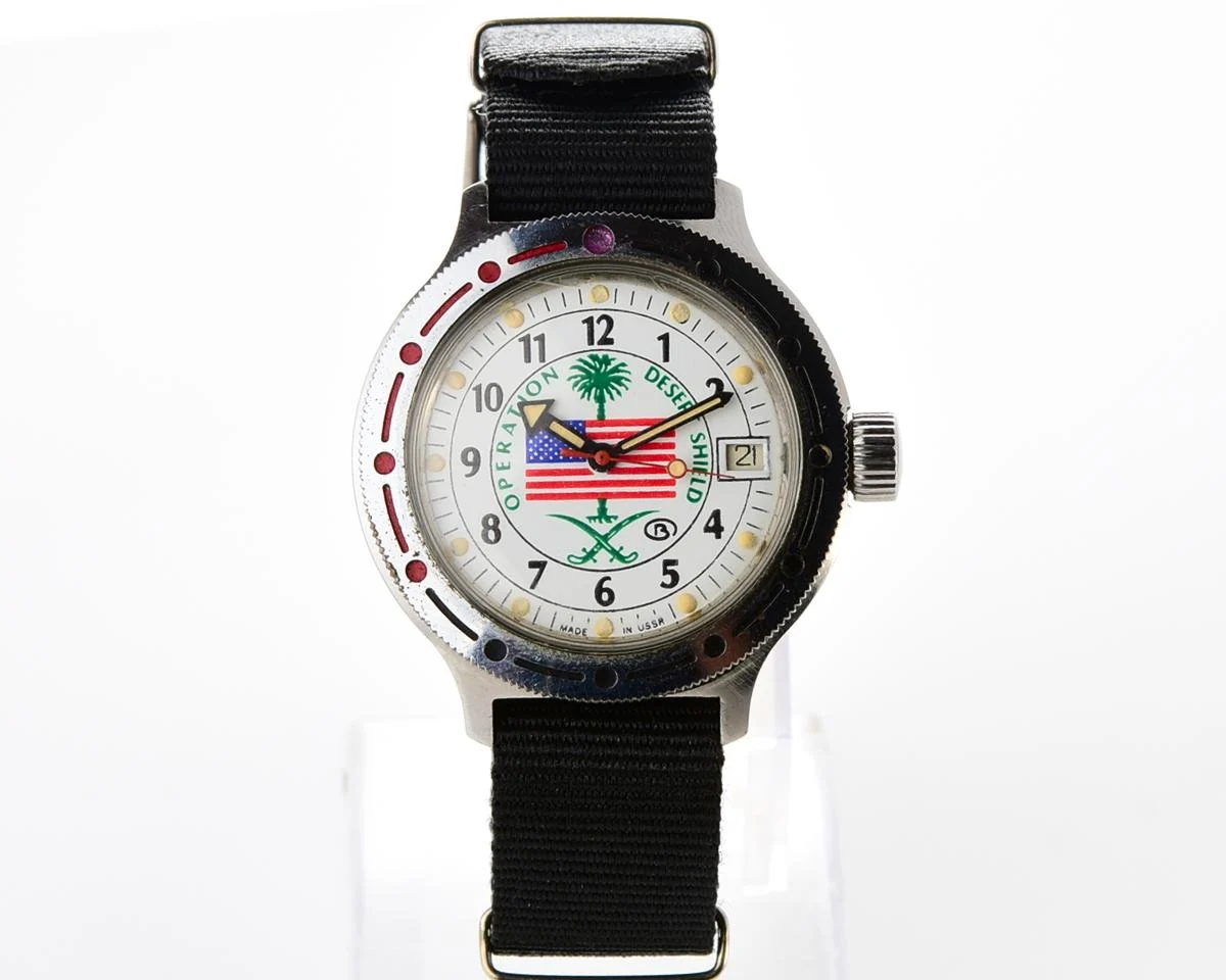 Vostok Amphibia Operation Desert Shield with automatic self winding movement