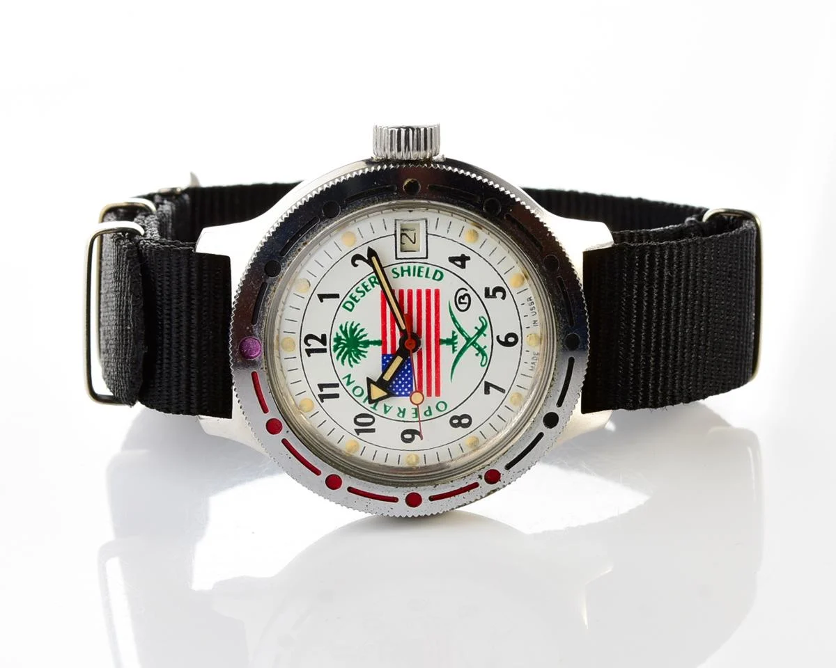 Vostok Amphibia Operation Desert Shield with automatic self winding movement
