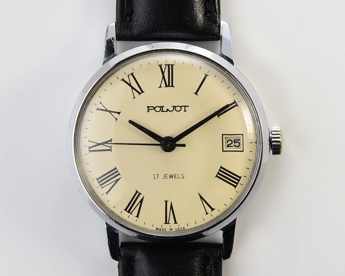 Soviet vintage Poljot mechanical watch