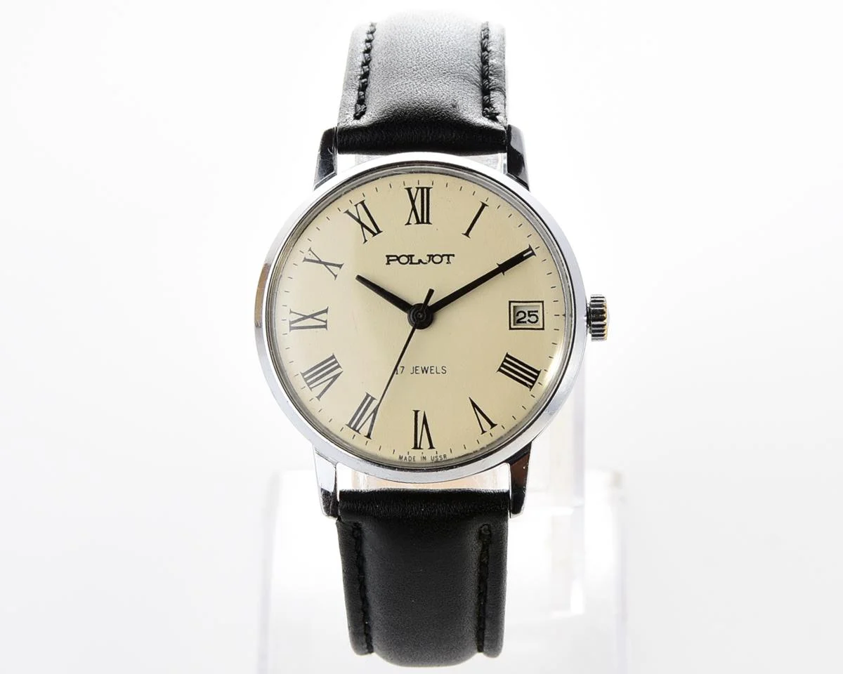 Soviet vintage Poljot mechanical watch