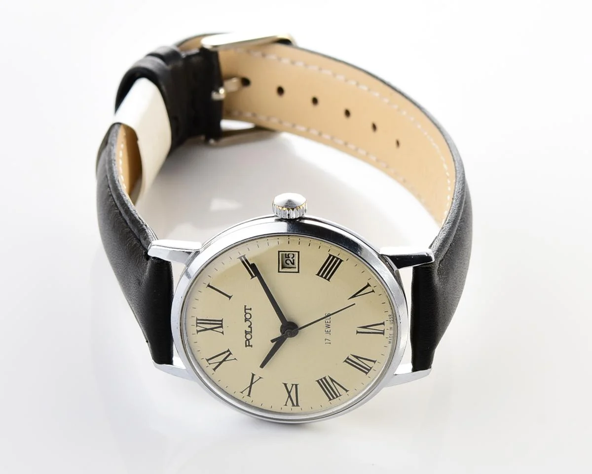 Soviet vintage Poljot mechanical watch