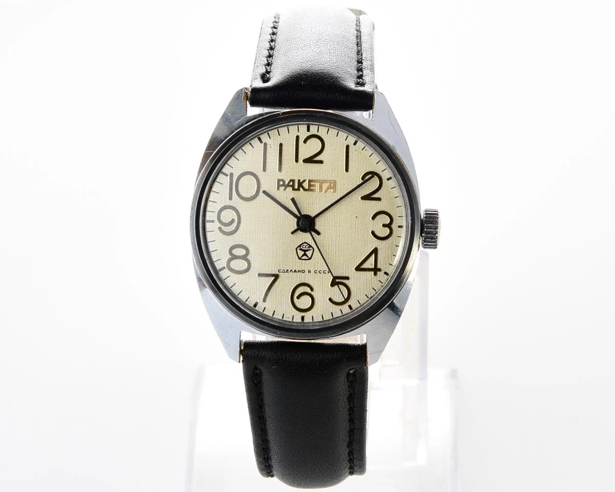 Soviet Raketa vintage mechanical watch