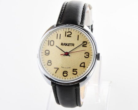 Large vintage RAKETA mechanical watch