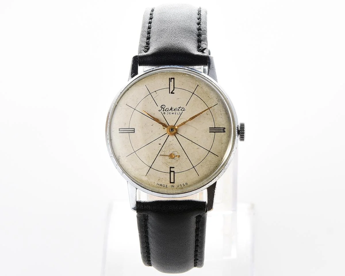 Soviet Raketa vintage mechanical watch