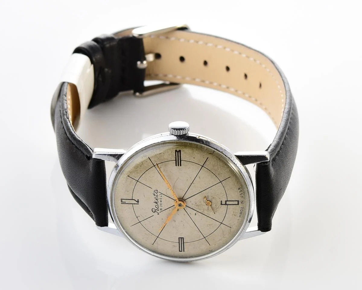 Soviet Raketa vintage mechanical watch