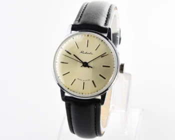 Raketa vintage Soviet mechanical watch with cool grey dial
