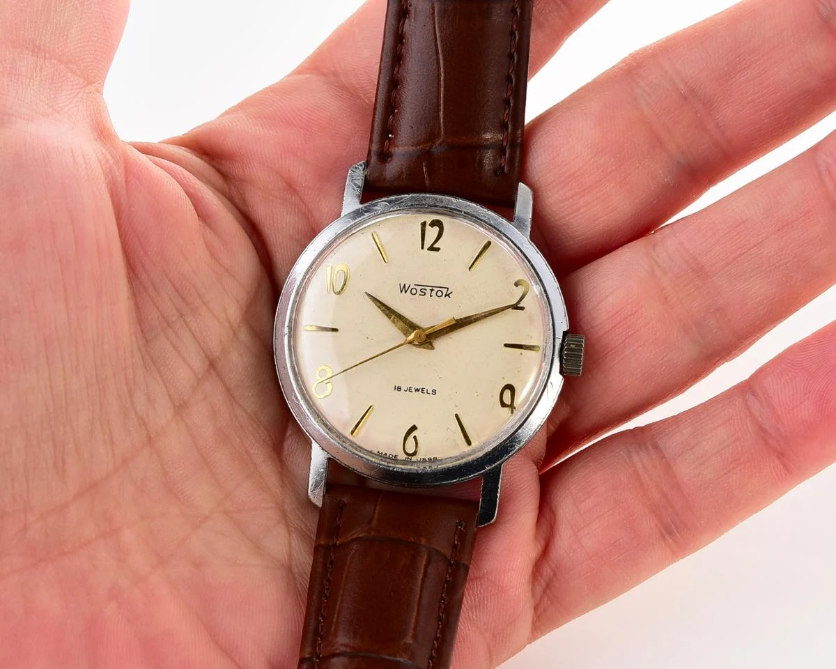 Soviet vintage Wostok (Vostok) mechanical wrist watch