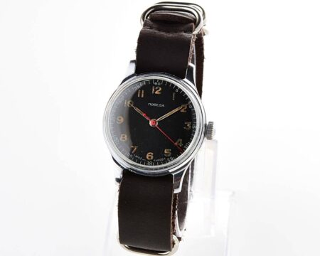 RARE! Vintage soviet mechanical POBEDA in uncommon hermetic case, 1st quarter of 1956!