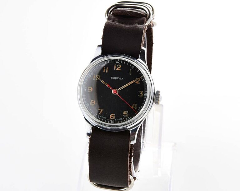 RARE! Vintage soviet mechanical POBEDA in uncommon hermetic case, 1st quarter of 1956!