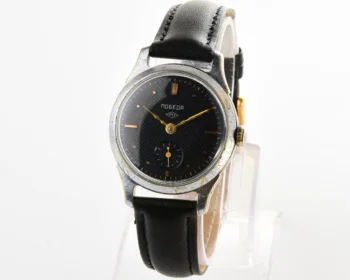 Vintage Soviet mechanical Pobeda wrist watch, PChZ