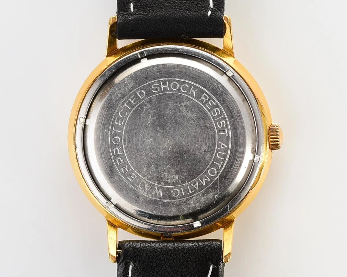 Beautiful automatic vintage gold-plated watch Poljot De Luxe!