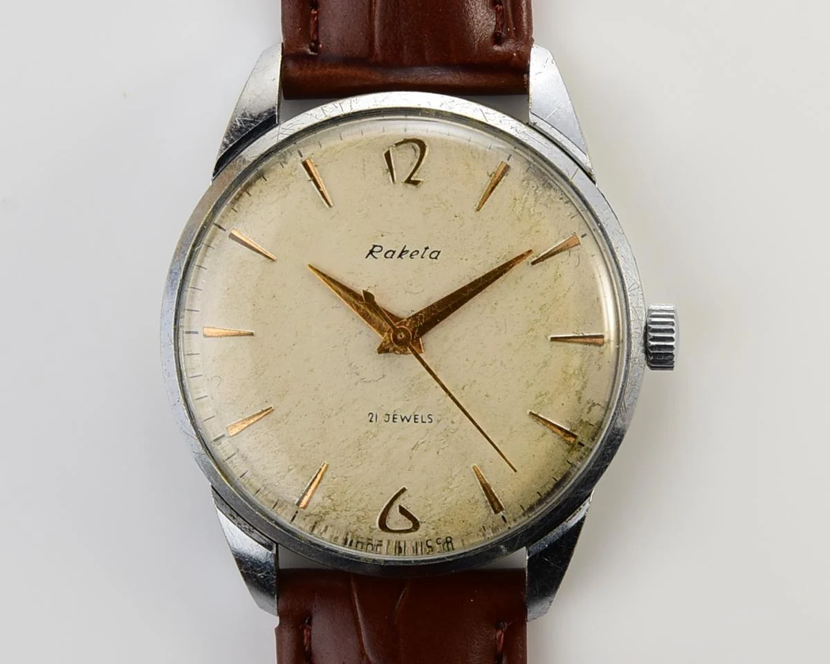 Raketa Baltica vintage mechanical wrist watch