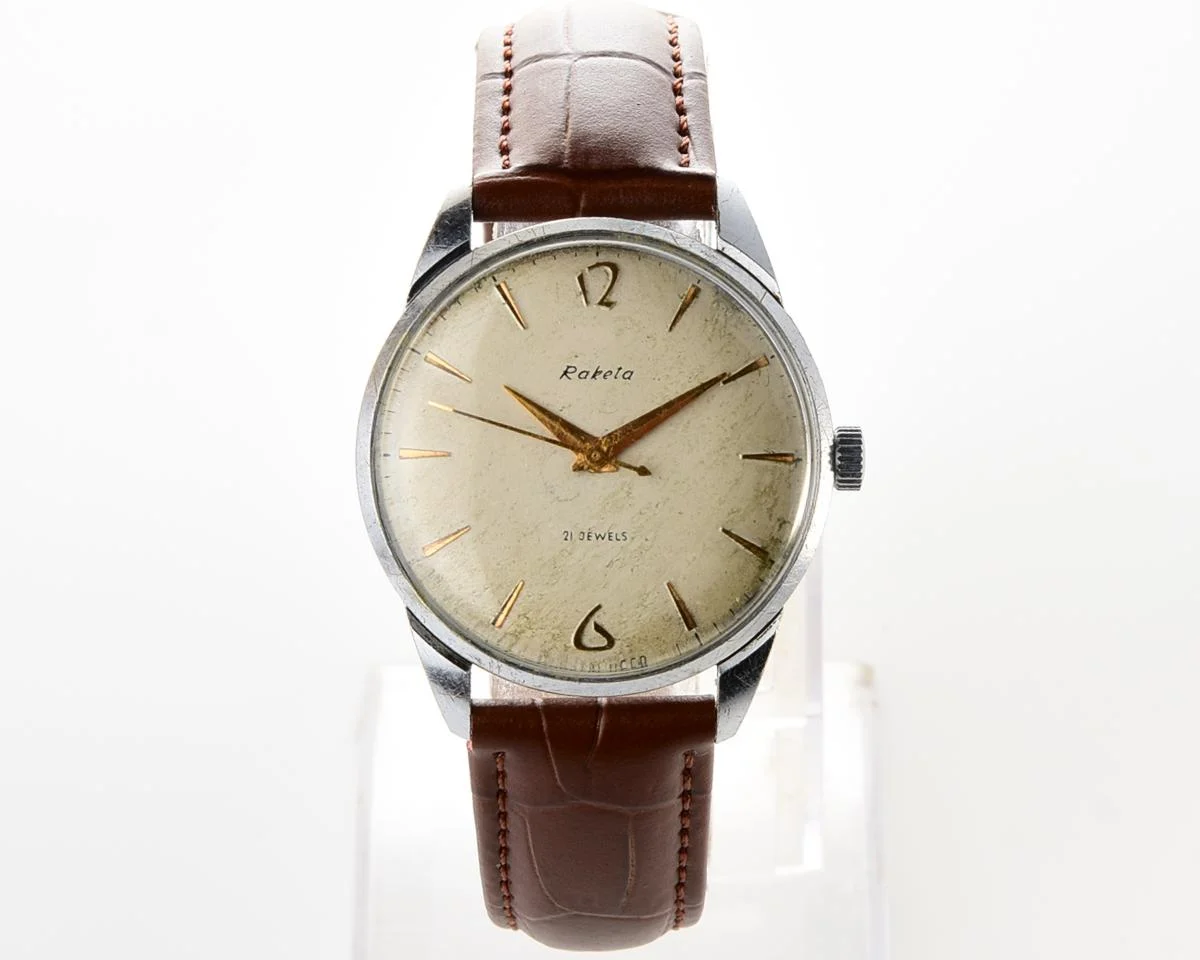 Raketa Baltica vintage mechanical wrist watch
