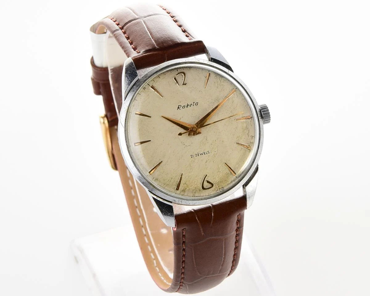 Raketa Baltica vintage mechanical wrist watch
