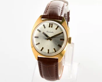 Vintage gold-plated Soviet Raketa watch