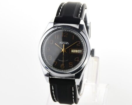 RAKETA vintage mechanical wrist watch with double calendar