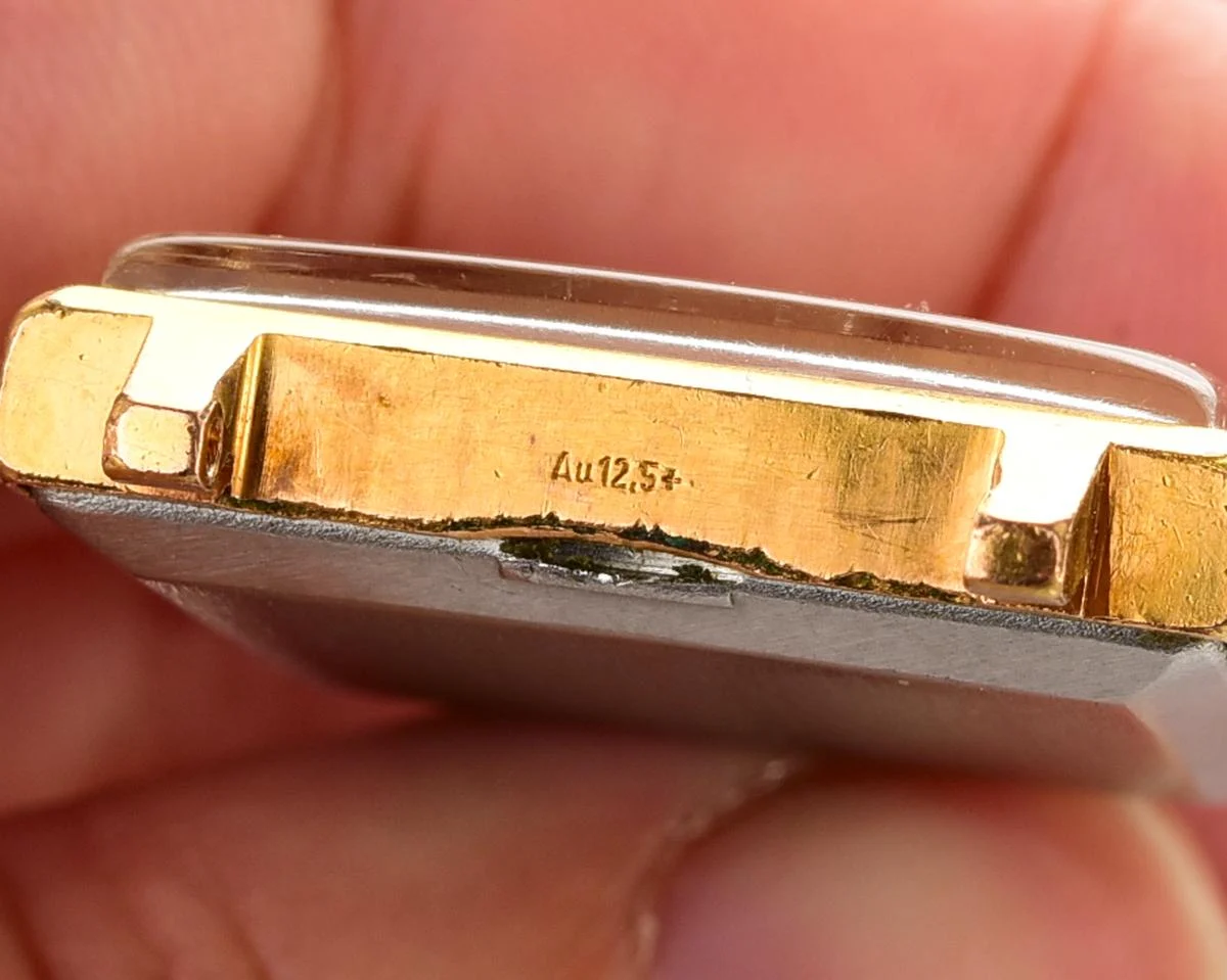 Soviet Raketa gold-plated vintage wristwatch