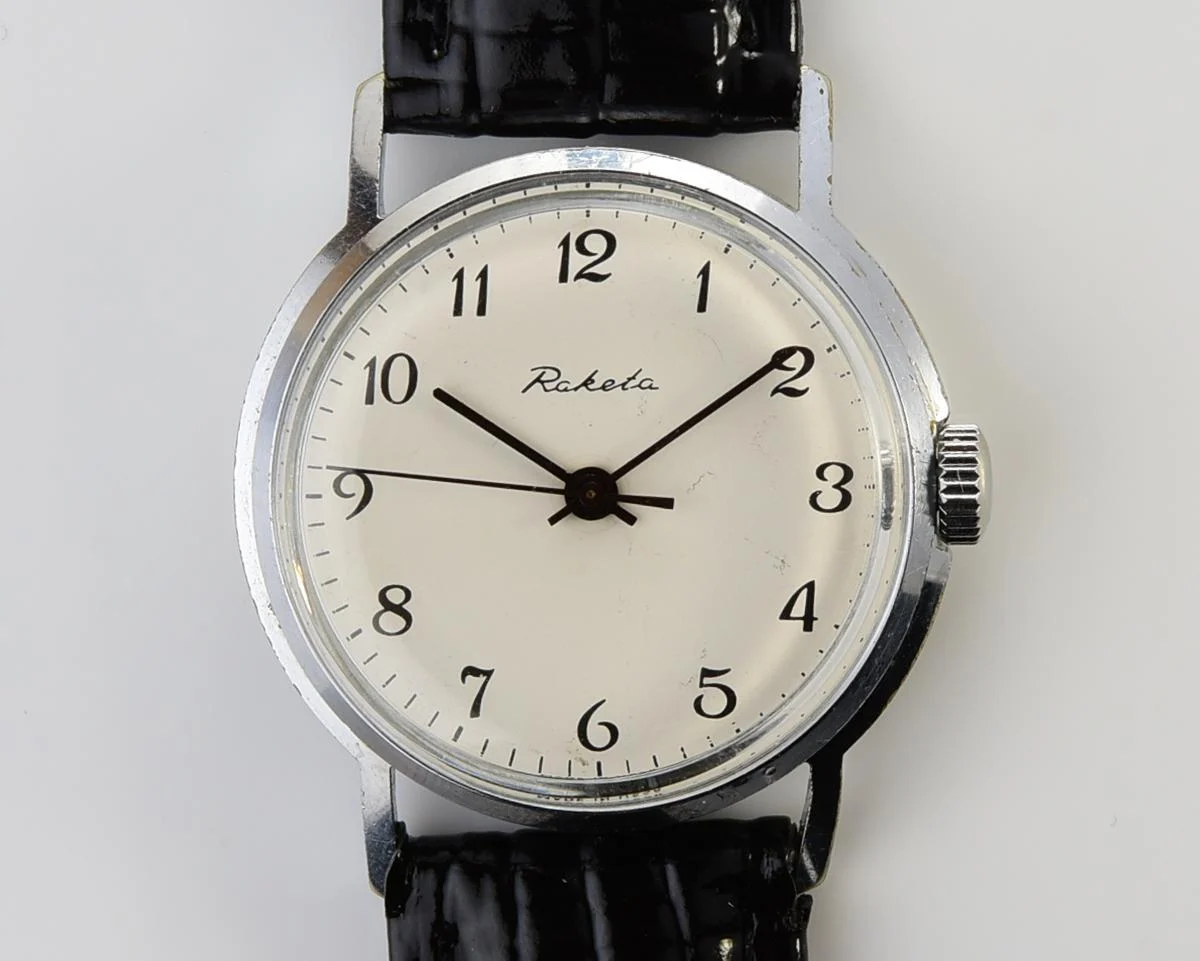 Soviet Raketa vintage mechanical watch