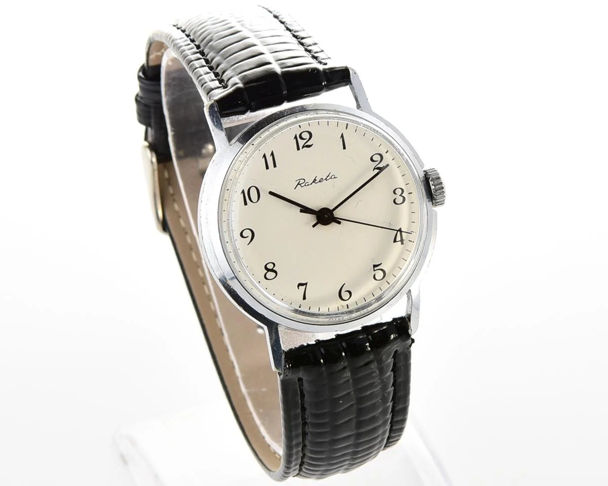 Soviet Raketa vintage mechanical watch