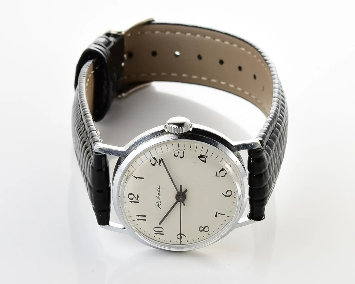 Soviet Raketa vintage mechanical watch