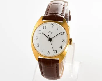 Svet "Light" vintage gold-plated mechanical watch
